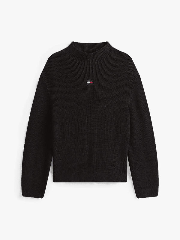 Tommy Hilfiger Pullover Pullover relaxed fit con distintivo Tommy XS  - Francavilla Moda